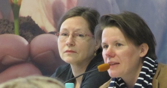 Renate Egelkraut und Barbara Blomeier