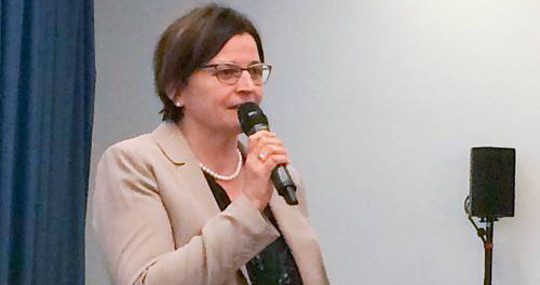 Ulrike Geppert-Orthofer, neugewählte Präsidentin des Deutschen Hebammenverbandes